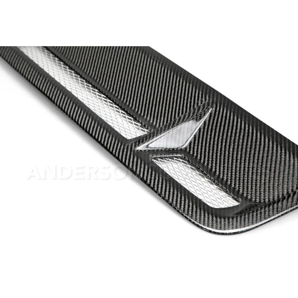 Anderson Composites AC-HV11MU500 Carbon Fiber Hood Vent For 2010-2014 Ford Shelby GT500