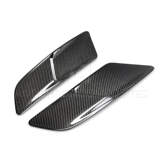 Anderson Composites AC-HV15FDMUGT-OE Type-OE Carbon Fiber Hood Vents For 2015-2017 Ford Mustang GT