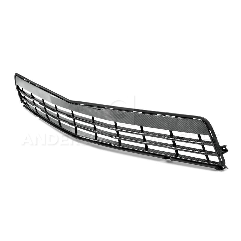 Anderson Composites AC-LG14CHCAM Carbon Fiber Front Lower Grille For 2014-2015 Chevrolet Camaro SS 1LE Z28