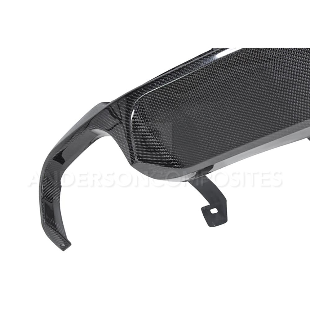 Anderson Composites AC-RD1213FDGT Carbon Fiber Rear Diffuser For 2013-2014 Ford Mustang GT500 And 2013-2014 Mustang GT W/APP PKG 2013 BOSS 302