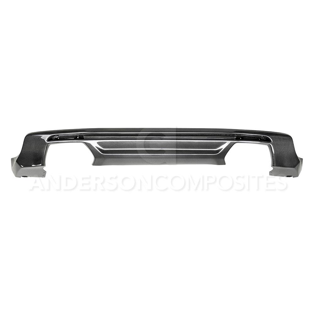 Anderson Composites AC-RL17CHCAMZL-LE Type-OE Carbon Fiber Rear Diffuser For 2017-2021 Chevrolet Camaro ZL1 1LE