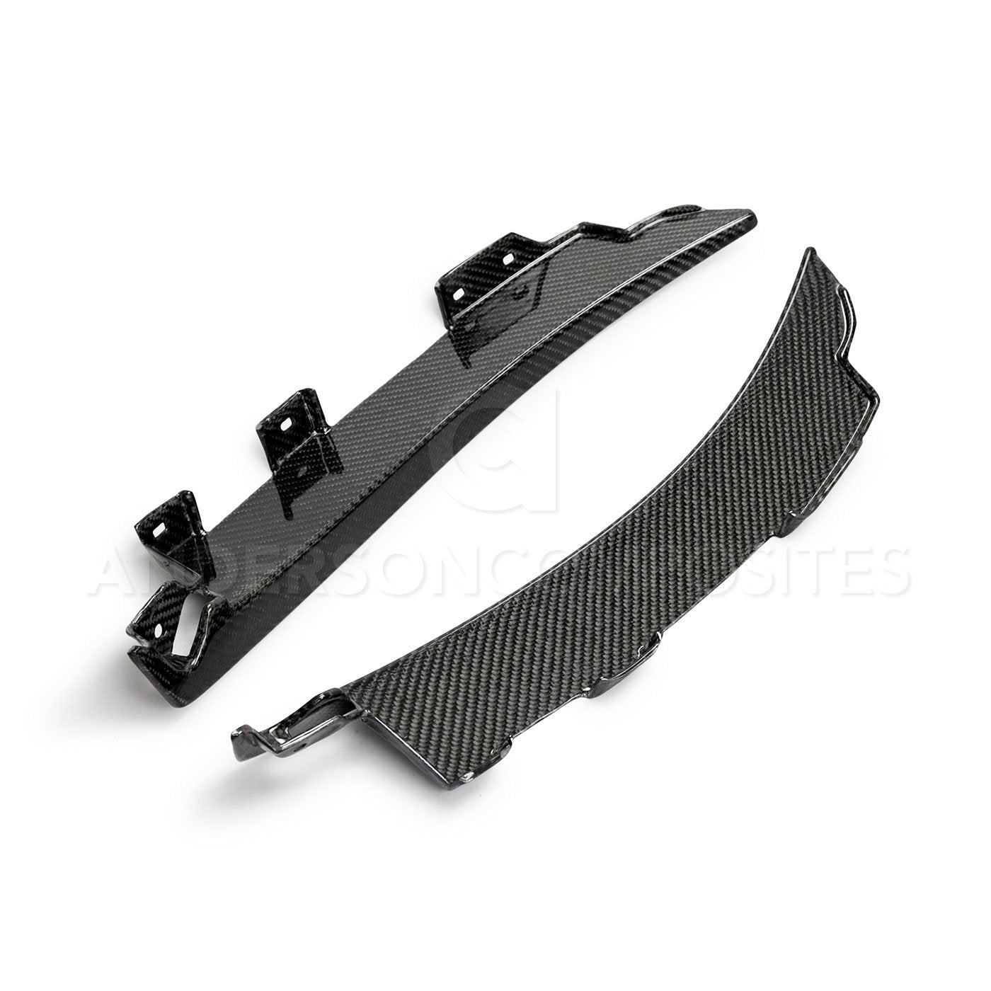 2020-2021 Shelby GT500 Carbon Fiber Rear Splash Guards