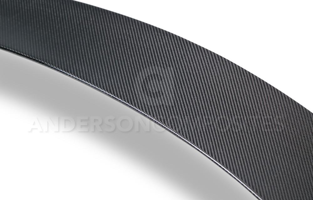 Anderson Composites AC-RS15FDMU-GR Type-GR (GT350R Style) Carbon Fiber Rear Spoiler For 2015-2020 Ford Mustang