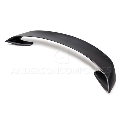 Anderson Composites AC-RS15FDMU-GR-GF Type-GR (GT350R Style) Fiberglass Rear Spoiler For 2015-2020 Ford Mustang