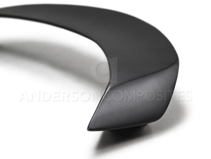 Anderson Composites AC-RS15FDMU-GR-GF Type-GR (GT350R Style) Fiberglass Rear Spoiler For 2015-2020 Ford Mustang