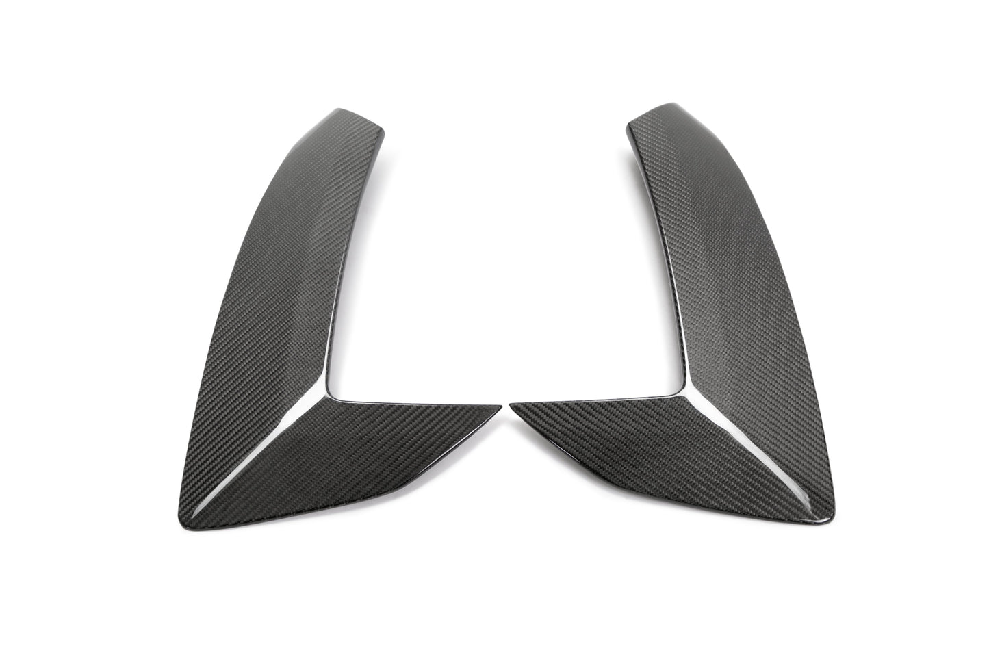 2020-2021 C8 Carbon Fiber Side Scoop Trim