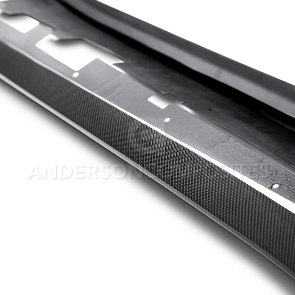 Anderson Composites AC-SS16CHCAM-AZ Type-AZ Carbon Fiber Rocker Panel For 2016-2021 Chevrolet Camaro