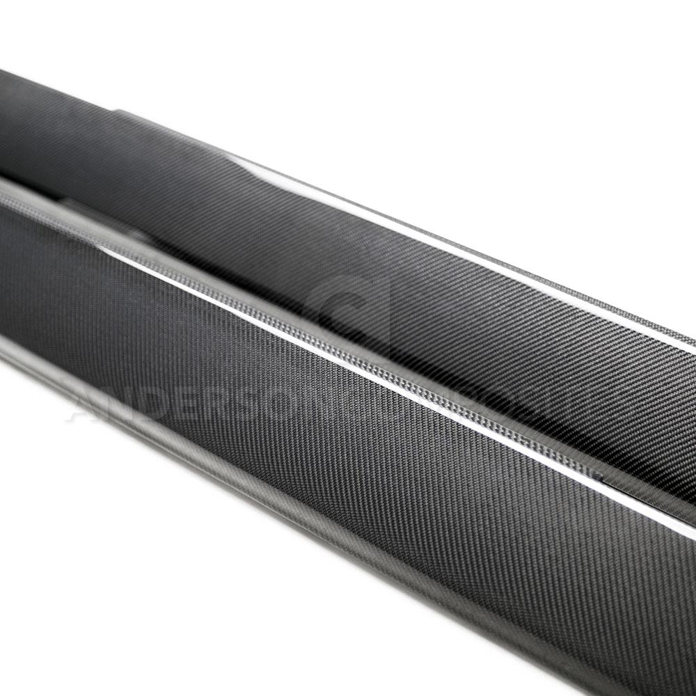 Anderson Composites AC-SS18DGCHHC Type-WB Carbon Fiber Rocker Panel For 2018-2020 Dodge Challenger Widebody