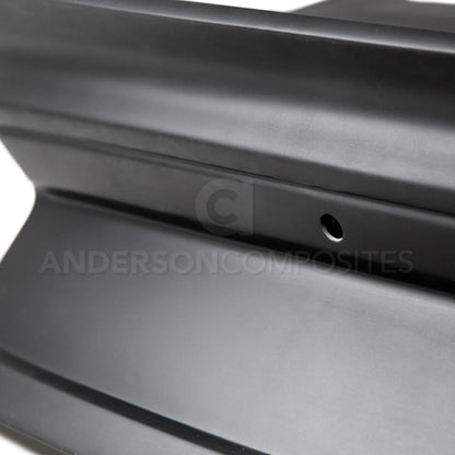 Anderson Composites AC-TL15FDMU-SA-GF Type-ST Fiberglass Decklid With Integrated Spoiler For 2015-2020 Ford Mustang