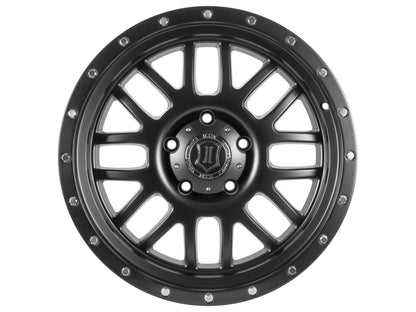 ICON ALLOYS ALPHA SAT BLK - 20 X 9 / 5 X 150 / 16MM / 5.625" BS