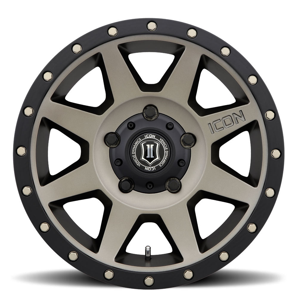 ICON ALLOYS REBOUND BRONZE -18 X 9 / 5 X 150 / 25MM / 6" BS