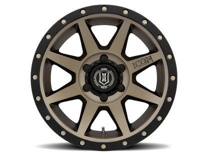 ICON ALLOYS REBOUND BRONZE - 17 X 8.5 / 6 X 5.5 / 25MM / 5.75" BS
