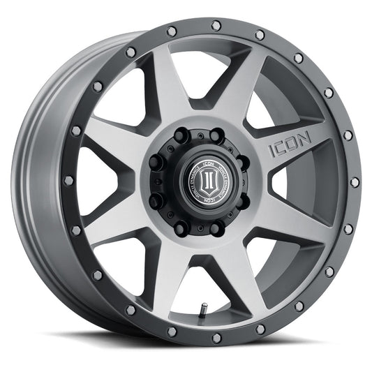 ICON ALLOYS REBOUND TITANIUM - 20 X 9 / 8 X 6.5" / 12MM / 5.5" BS