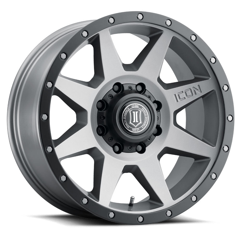 ICON ALLOYS REBOUND TITANIUM - 20 X 9 / 8 X 170 / 6MM / 5.25" BS