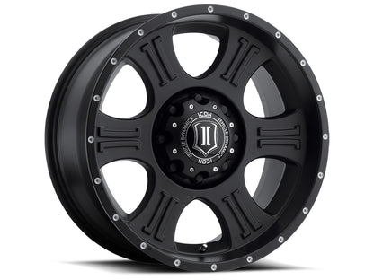 ICON ALLOYS SHIELD SAT BLK - 20 X 9 / 8 X 170 / 0MM / 5" BS