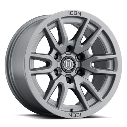 ICON ALLOYS VECTOR 6 TITANIUM - 17 X 8.5 / 6 X 135 / 6MM / 5" BS