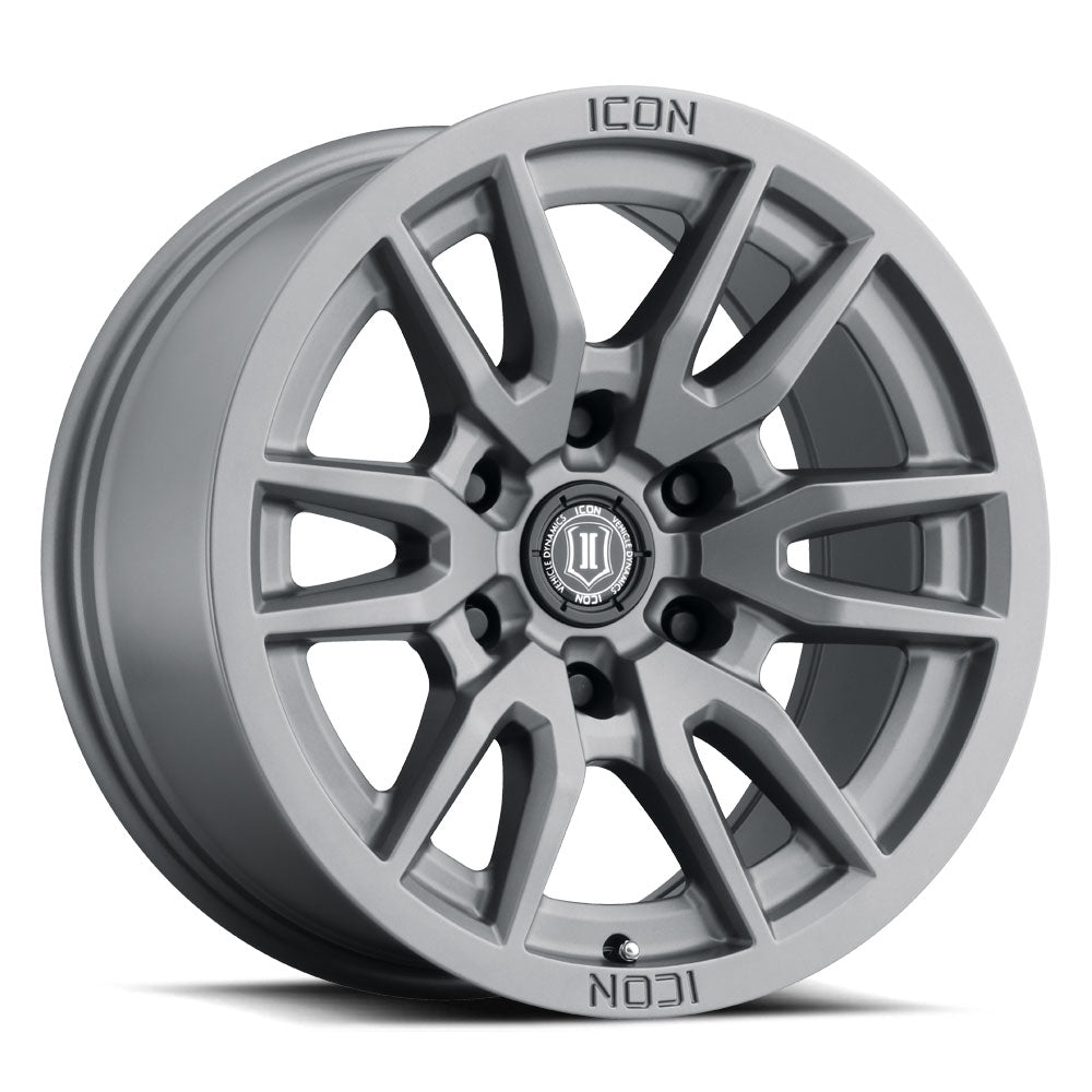 ICON ALLOYS VECTOR 6 TITANIUM - 17 X 8.5 / 6 X 5.5 / 25 MM / 5.75" BS