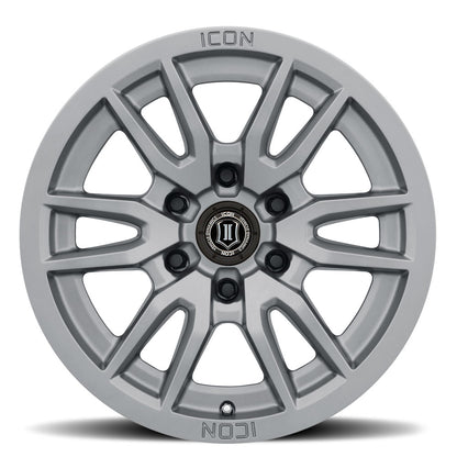 ICON ALLOYS VECTOR 6 TITANIUM - 17 X 8.5 / 6 X 120 / 0MM / 4.75" BS