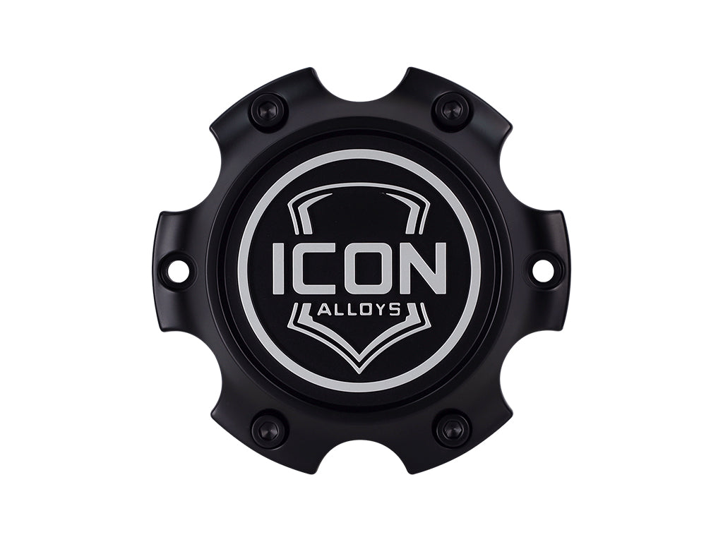 ICON Alloys Center Cap With Embossed Logo For ICON Alloys W/6 X 135 Bolt Pattern