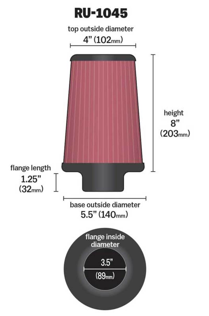 KN Universal Air Filter