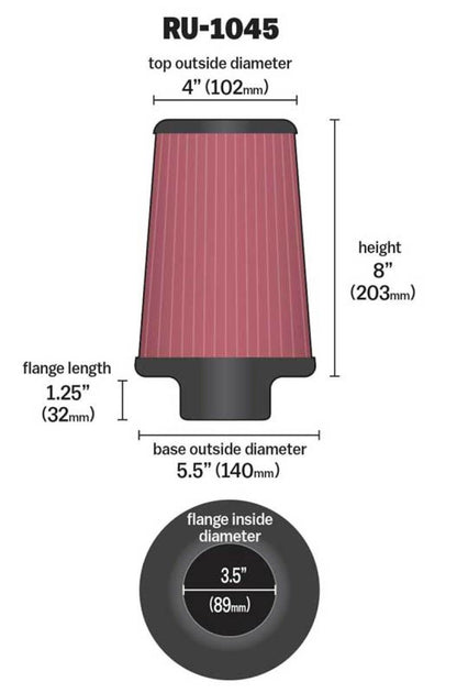 KN Universal Air Filter