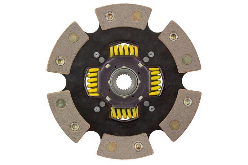 ACT 6-Pad Sprung Racing Clutch Disc | 1988-1991 Honda CRX, 1988-2005 Honda Civic, and 1993-1997 Honda Civic Del Sol (6212104)-C-Dub Tech