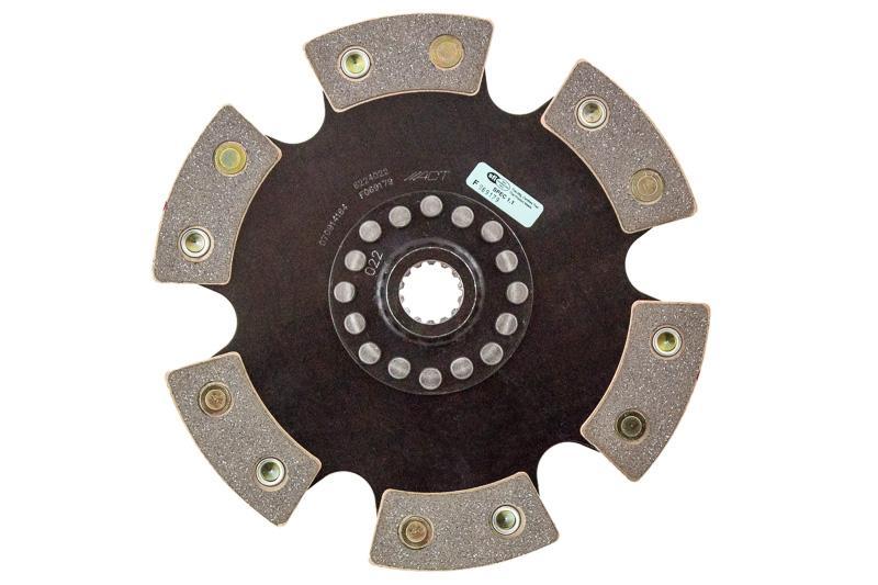 ACT 6 Pad Rigid Race Disc | 1995-1999 Chevrolet Cavalier / 1995-1999 Pontiac Sunfire (6224022)-C-Dub Tech