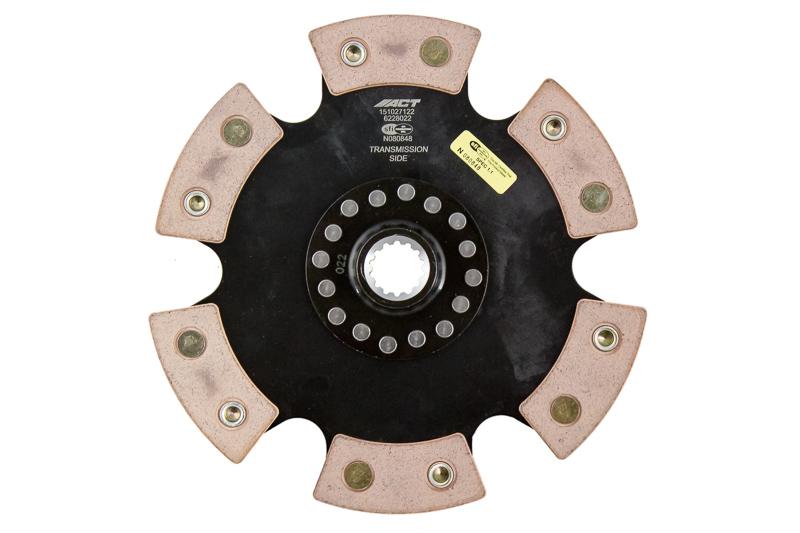 ACT 6 Pad Rigid Race Disc | 2005-2007 Chevrolet Cobalt (6228022)-C-Dub Tech