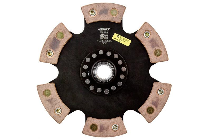 ACT 6 Pad Rigid Clutch Race Disc | Multiple Subaru Fitments (6240018)-C-Dub Tech