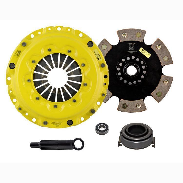 ACT HD Race Clutch Kit w/ Rigid 6-Pad Disc | 99-00 Honda Civic Si / 94-97 Del Sol VTEC & 94-01 Acura Integra (AI4-HDR6)-C-Dub Tech