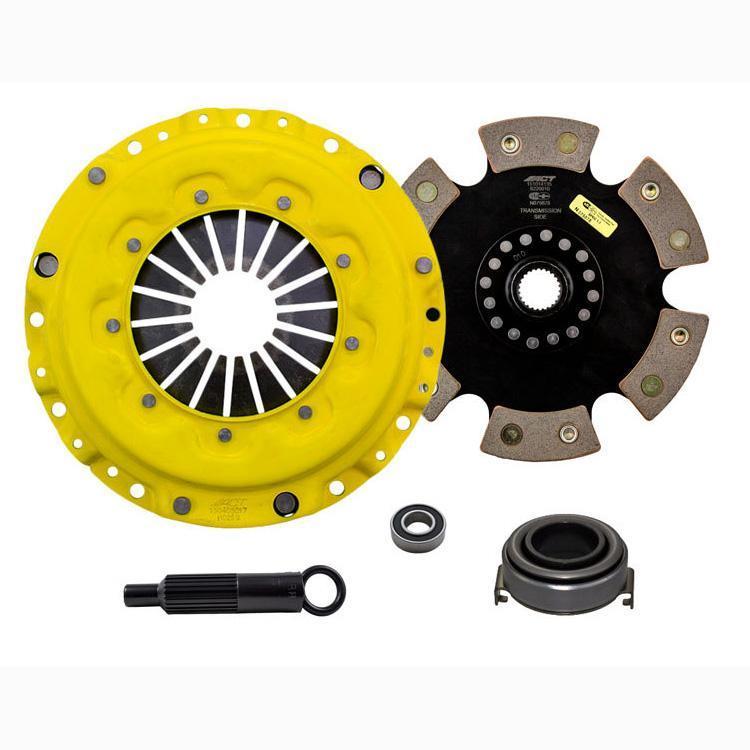 ACT Sport Race Clutch Kit w/ Rigid 6-Pad Disc | 99-00 Honda Civic Si / 94-97 Del Sol VTEC & 94-01 Acura Integra (AI4-SPR6)-C-Dub Tech