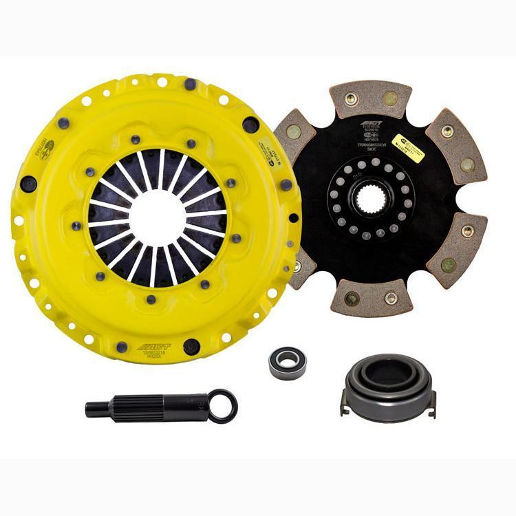 ACT XT Race Clutch Kit w/ Rigid 6-Pad Disc | 99-00 Honda Civic Si / 94-97 Del Sol VTEC & 94-01 Acura Integra (AI4-XTR6)-C-Dub Tech