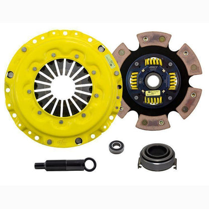 ACT MaXX Race Clutch Kit w/ Sprung 6-Pad Disc | 99-00 Honda Civic Si / 94-97 Del Sol VTEC & 94-01 Acura Integra (AI4-XXG6)-C-Dub Tech