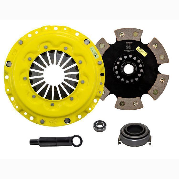 ACT MaXX Race Clutch Kit w/ Rigid 6-Pad Disc | 99-00 Honda Civic Si / 94-97 Del Sol VTEC & 94-01 Acura Integra (AI4-XXR6)-C-Dub Tech