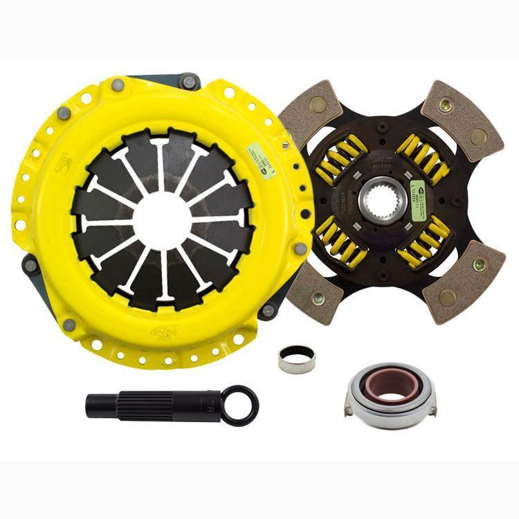 ACT HD Race Clutch Kit w/ Sprung 4-Pad Disc | 02-11 Honda Civic Si & 02-06 Acura RSX / 04-08 TSX (AR1-HDG4)-C-Dub Tech