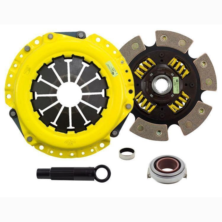 ACT HD Race Clutch Kit w/ Sprung 6-Pad Disc | 02-11 Honda Civic Si & 02-06 Acura RSX / 04-08 TSX (AR1-HDG6)-C-Dub Tech