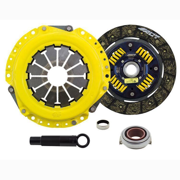 ACT Sport Street Clutch Kit w/ Sprung Disc | 2002-2011 Honda Civic Si, 2002-2006 Acura RSX, and 2004-2008 Acura TSX (AR1-SPSS)-C-Dub Tech