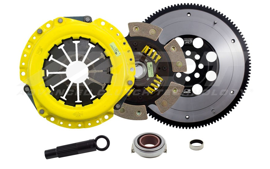 ACT HD Pressure Plate Race Sprung 6 Pad Clutch w/ Streetlite Flywheel | 2012-2015 Honda Civic Si 2.4L (AR2-HDG6)-C-Dub Tech