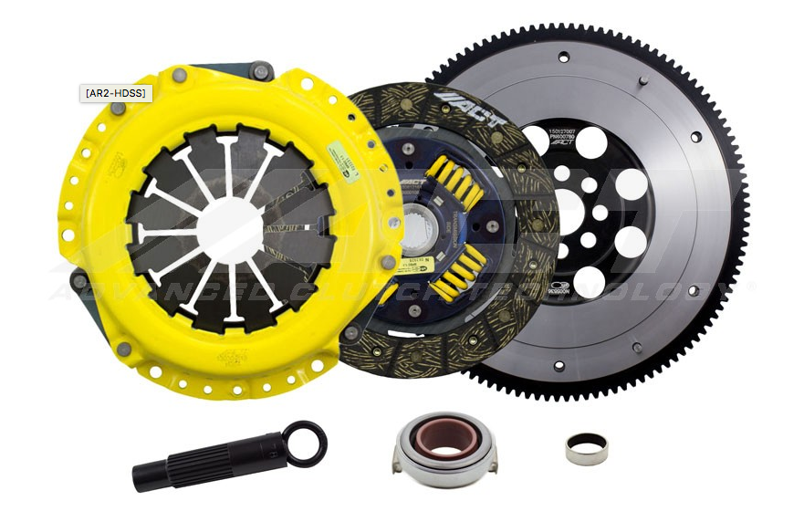 ACT HD Pressure Plate Performance Disc Clutch w/ Streetlite Flywheel | 2012-2015 Honda Civic Si 2.4L (AR2-HDSS)-C-Dub Tech