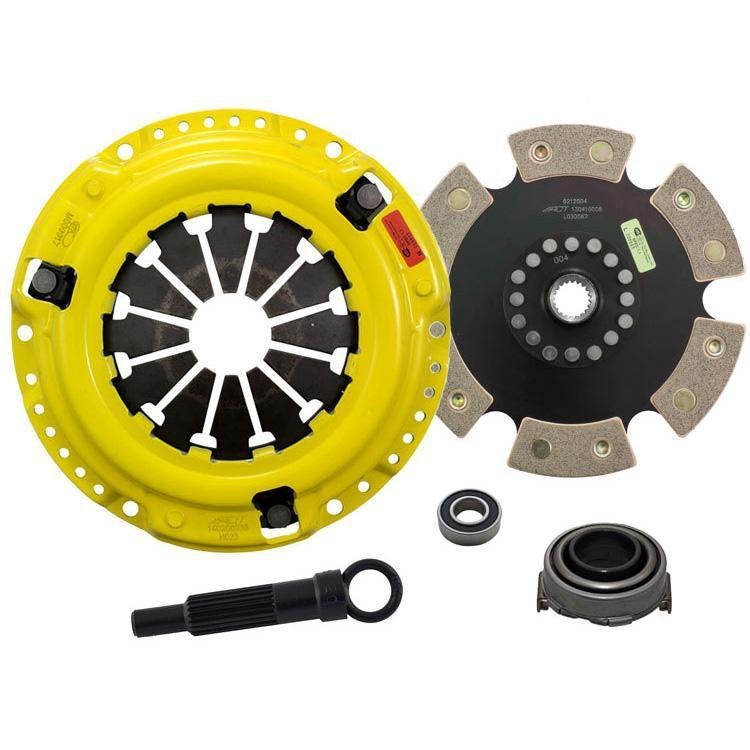 ACT HD Race Clutch Kit w/ Rigid 6-Pad Disc | 92-05 Honda Civic / 93-97 Del Sol & 97-05 Acura EL (HC5-HDR6)-C-Dub Tech