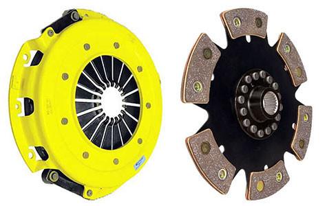 ACT MaXX Xtreme Solid Hub 6 Pad Disc Clutch Kit | 1990-1999 Mitsubishi Eclipse GSX/Eagle Talon TSi/Plymouth Laser RS, and 1991-1999 Mitsubishi 3000GT/Dodge Stealth (MB1-XXR6)-C-Dub Tech