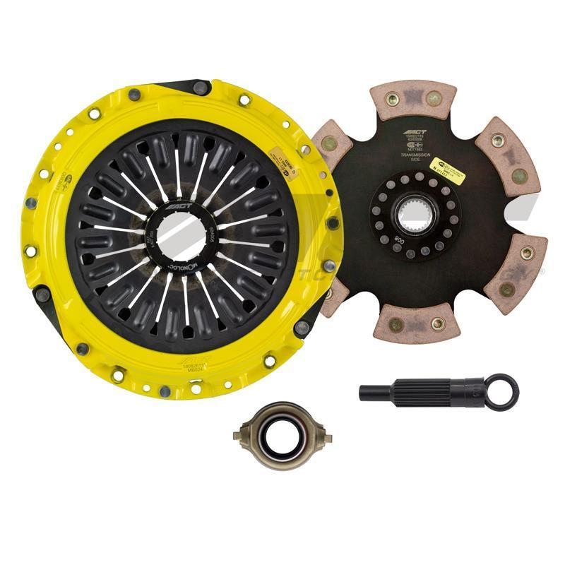 ACT HD-M/Race Rigid 6-Pad Clutch Kit | 2000-2005 Mitsubishi Eclipse GT/GTS (MB10-HDR6)-C-Dub Tech
