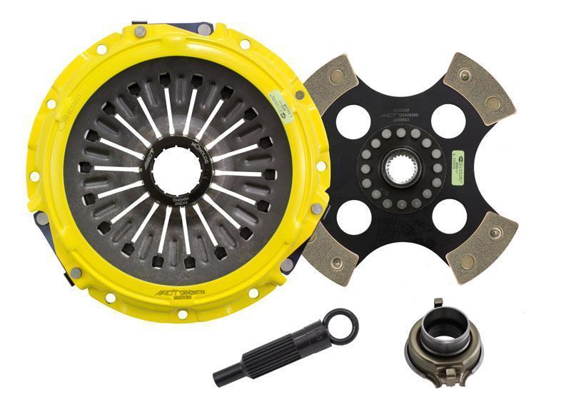 ACT Xtreme 4 Puck Solid Disc Clutch Kit | 2003-2006 Mitsubishi Evo 8/9 (ME2-XTR4)-C-Dub Tech