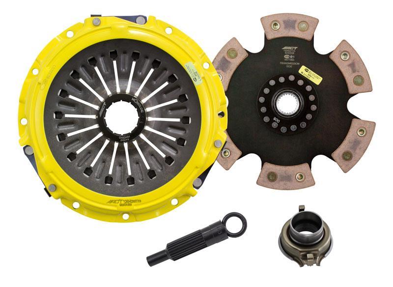 ACT Xtreme Duty 6 Puck Solid Disc Clutch Kit | 2003-2006 Mitsubishi Evo 8/9 (ME2-XTR6)-C-Dub Tech