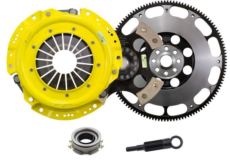 ACT 4-Pad Rigid HD Racing Clutch Kit w/Prolite Flywheel | 2013-2021 BRZ/FR-S/86 (SB8-HDR4)-C-Dub Tech