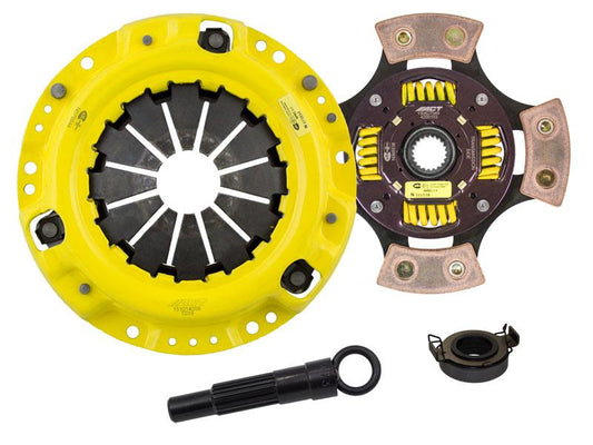 ACT HD/Race Sprung 4 Pad Kit | 1991-1992 Toyota Corolla (TL3-HDG4)-C-Dub Tech