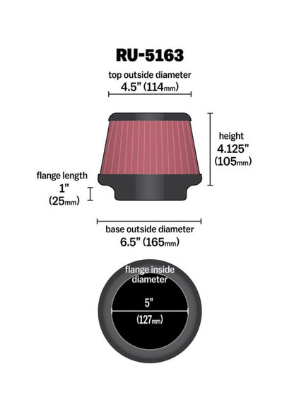 KN Universal Air Filter