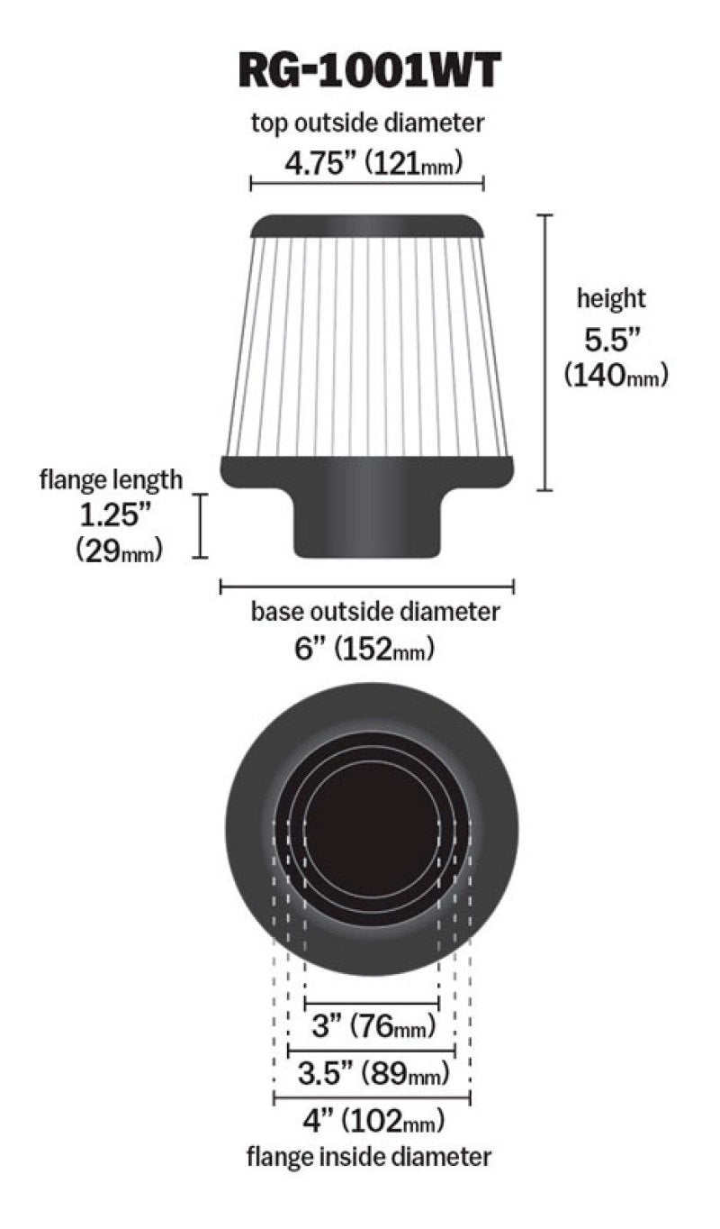 KN Universal Air Filter
