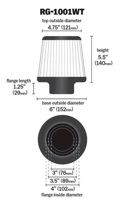 KN Universal Air Filter