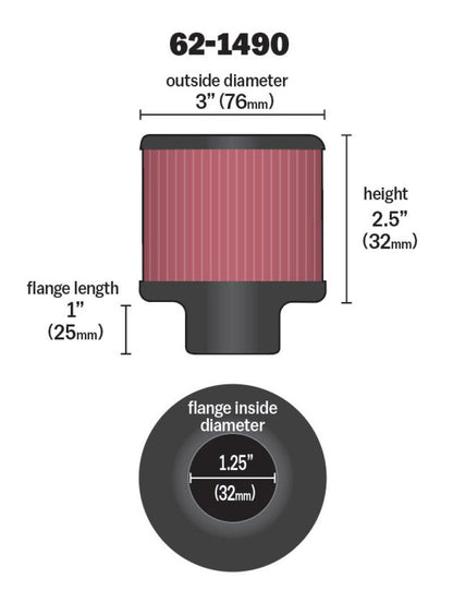 KN Universal Air Filter